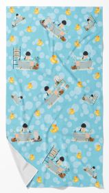 Landseer Newfoundland Bath Towel Large Oversized Plush Fitness Body Towel, Ultra Soft Absorbent Quick Drying, 42"L x 24"W