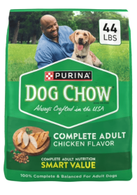 Purina Dog Chow Complete Adult Dry Dog Food, High Protein Real Chicken, 44 lb Bag